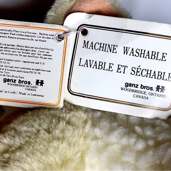 NWT-Sweet Vintage Soft Pale Yellow Lamb-Heritage Collection Ganz Bros.-5” - Picture 4 of 5